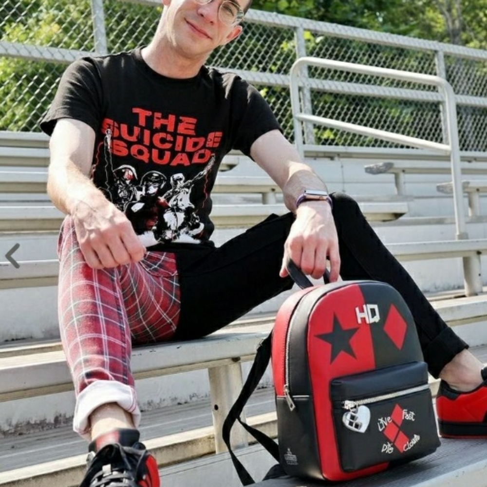 Hot Topic Split Plaid Pants sz m